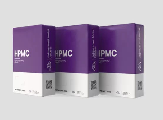 عبوة Celix لـ HPMC سعة 25 كجم بدرجة تصدير صناعية مع إمكانية تتبع الدُفعات